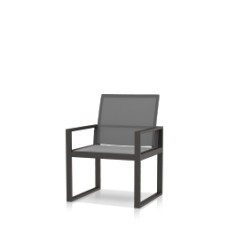 Sling Club Chair High Back